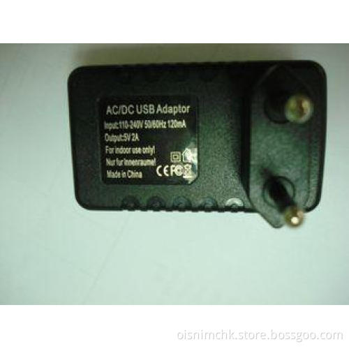2Amp BS Plug 2000 Ma 48.5mm * 44.5mm * 67.7mm USB Travel Wa
